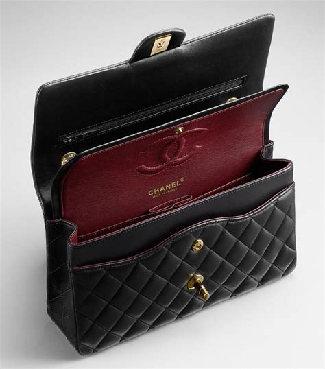 chanel classic flap red interior|chanel classic flap bag jumbo.